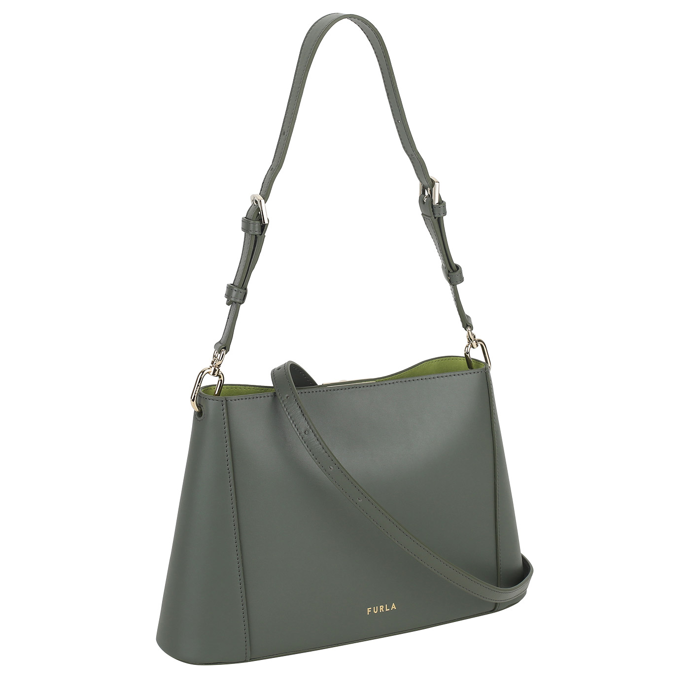 Кожаная сумка Furla Fleur