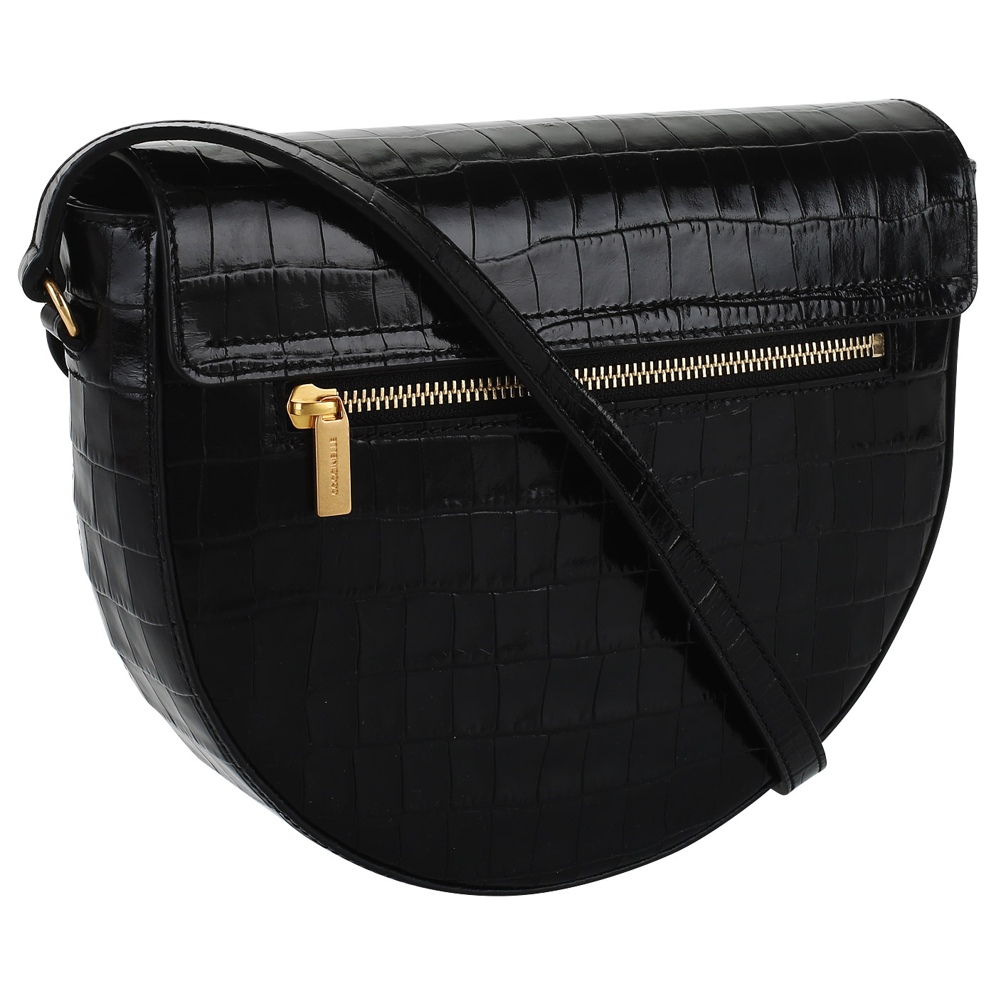 Сумка с отделкой под крокодила Coccinelle Beat Croco