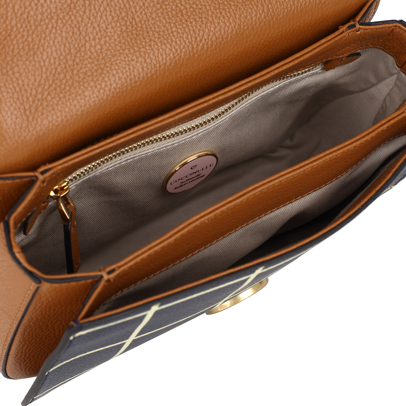 Сумочка со съемным плечевым ремешком Coccinelle Craquante Tiles Print