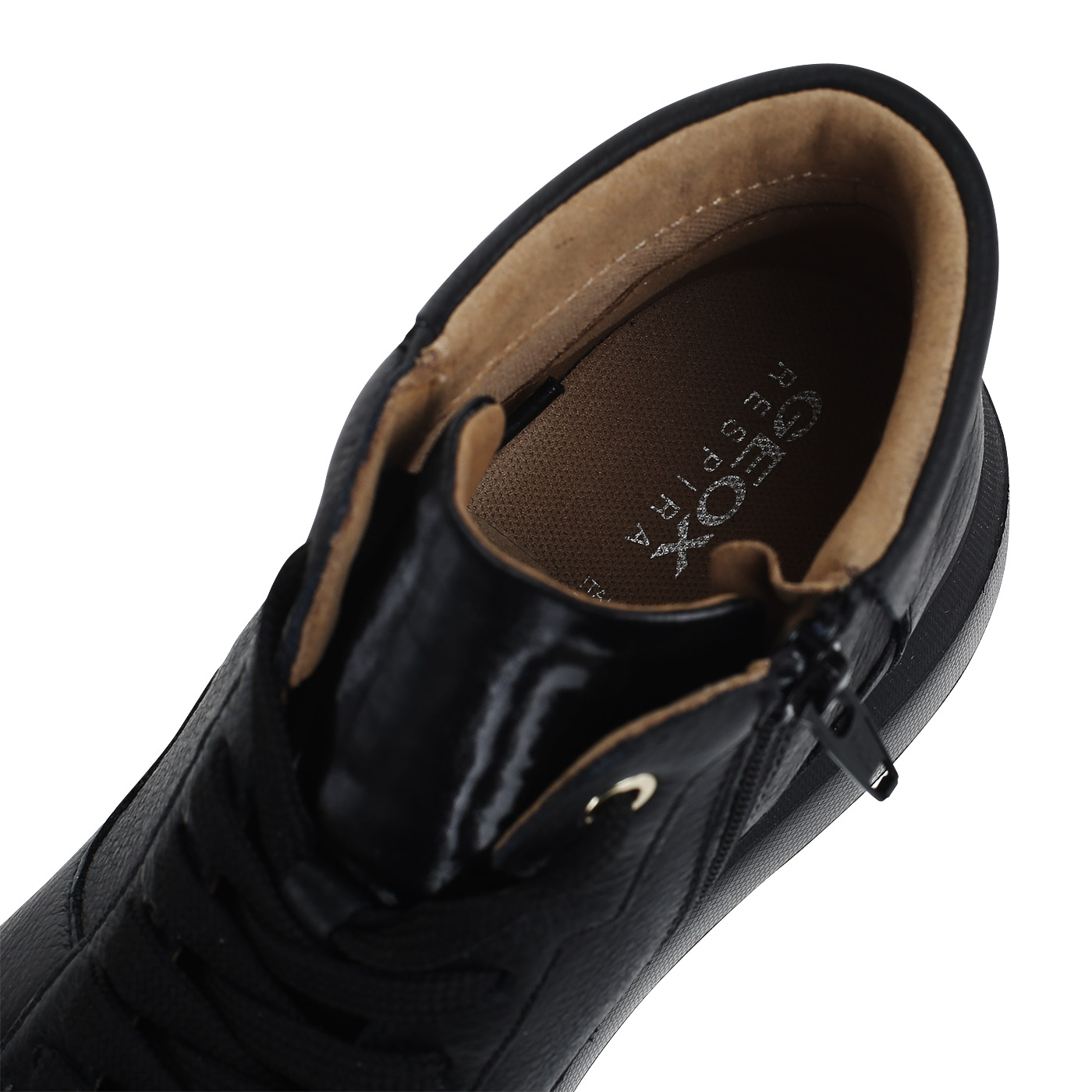 Ботинки с молнией и шнуровкой Geox Rubidia