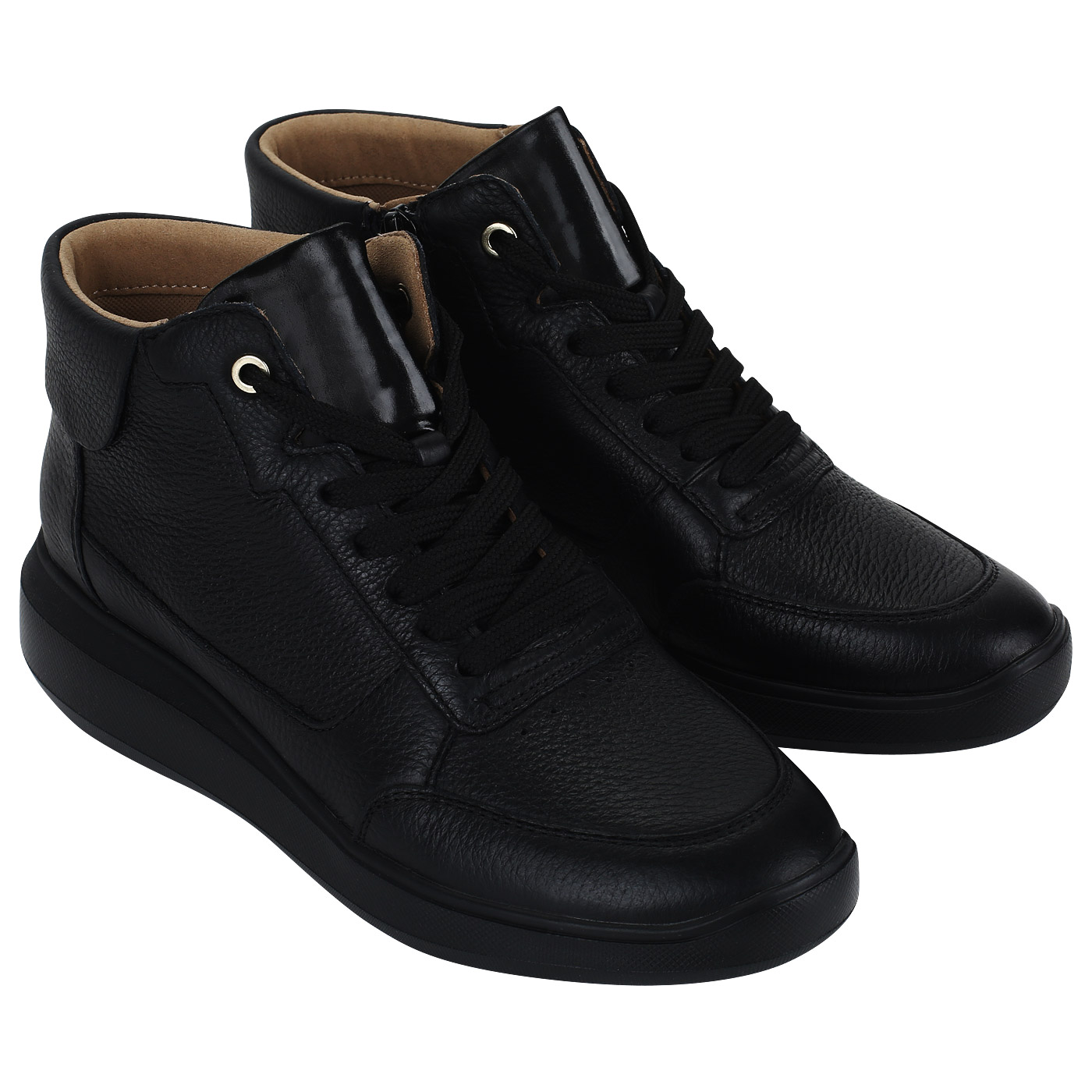 Ботинки с молнией и шнуровкой Geox Rubidia