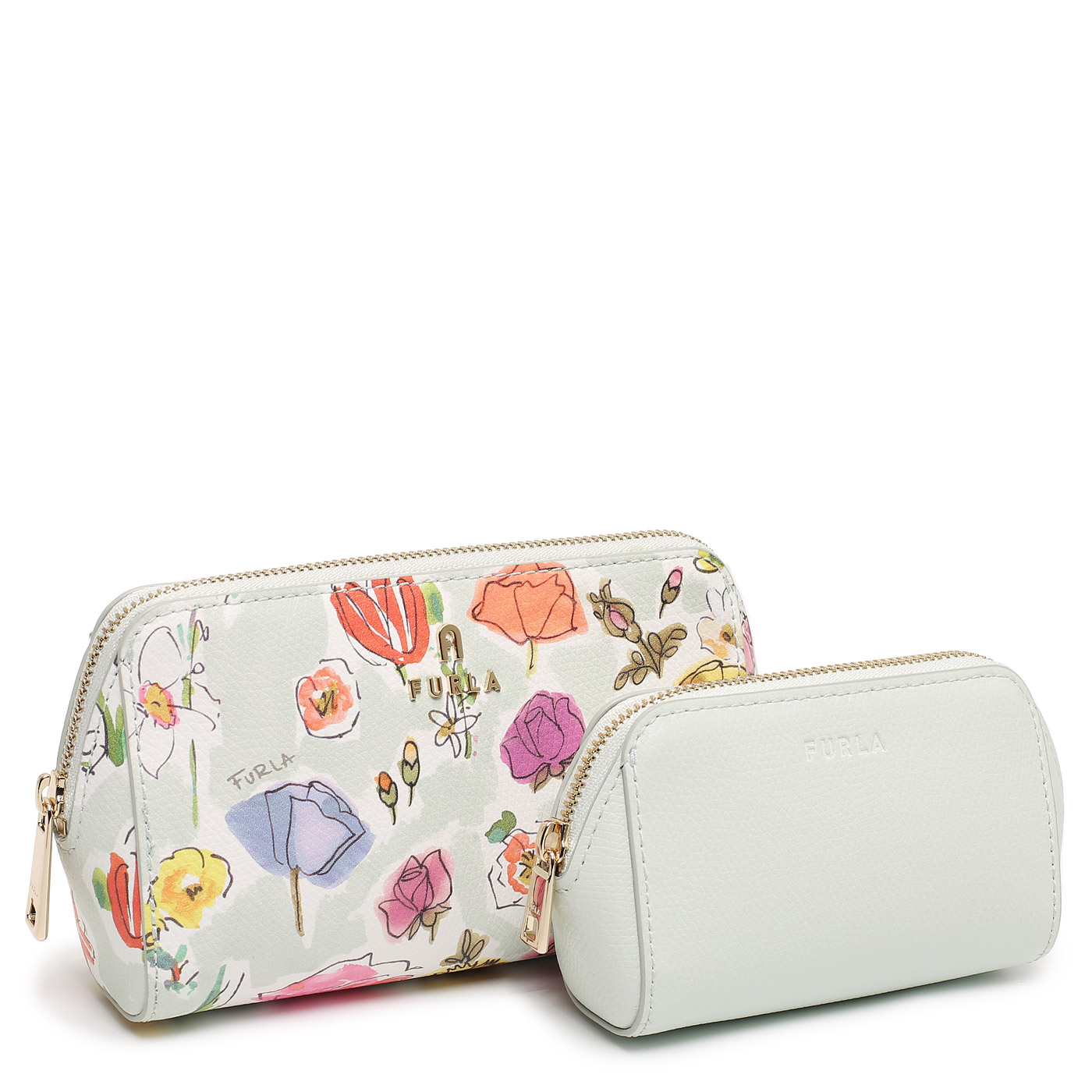 Набор из двух косметичек Furla Camelia