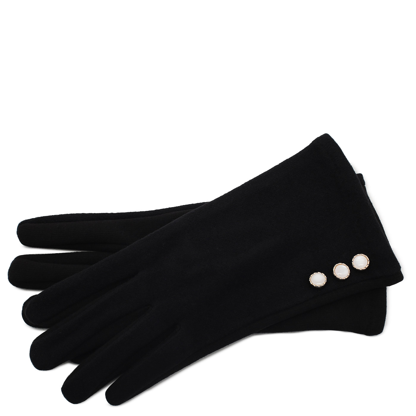 Russian Look Перчатки безразмерные с пуговицами