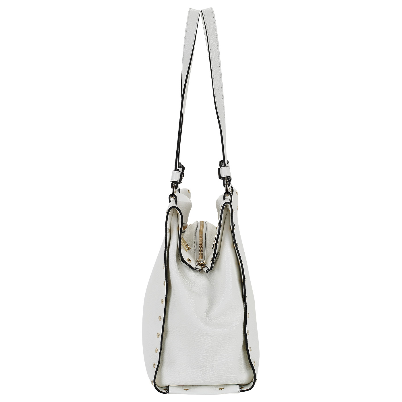 Кожаная сумка с клепками Ripani Eden