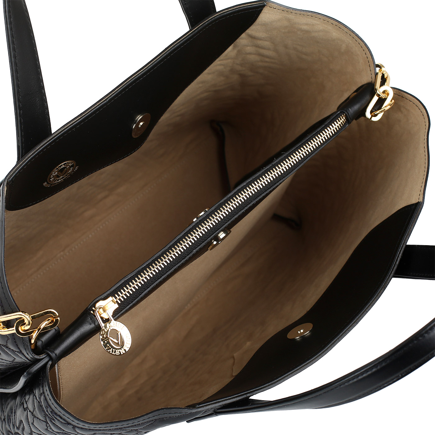 Сумка из стеганой кожи Valentino Orlandi Rachele