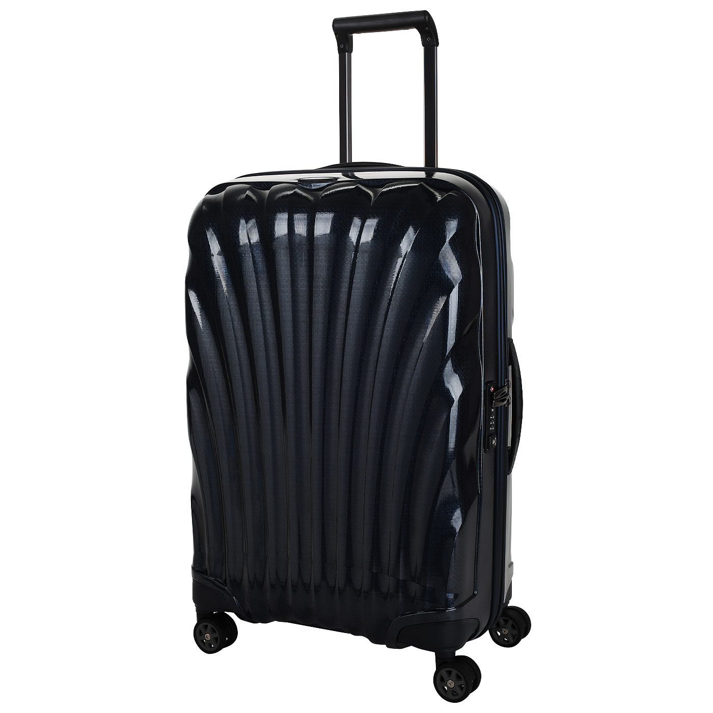 Samsonite Чемодан средний M из материала Curv с кодовым замком