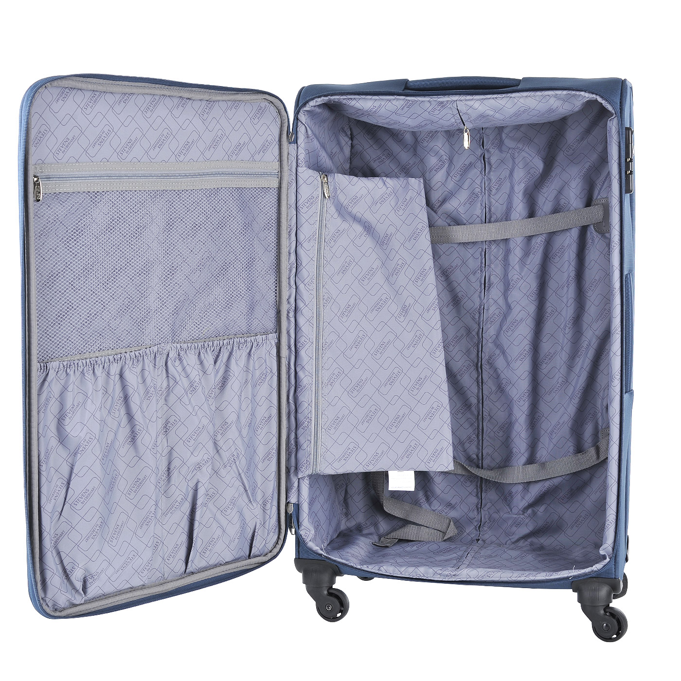 Чемодан большой L тканевый Stevens Chelsea