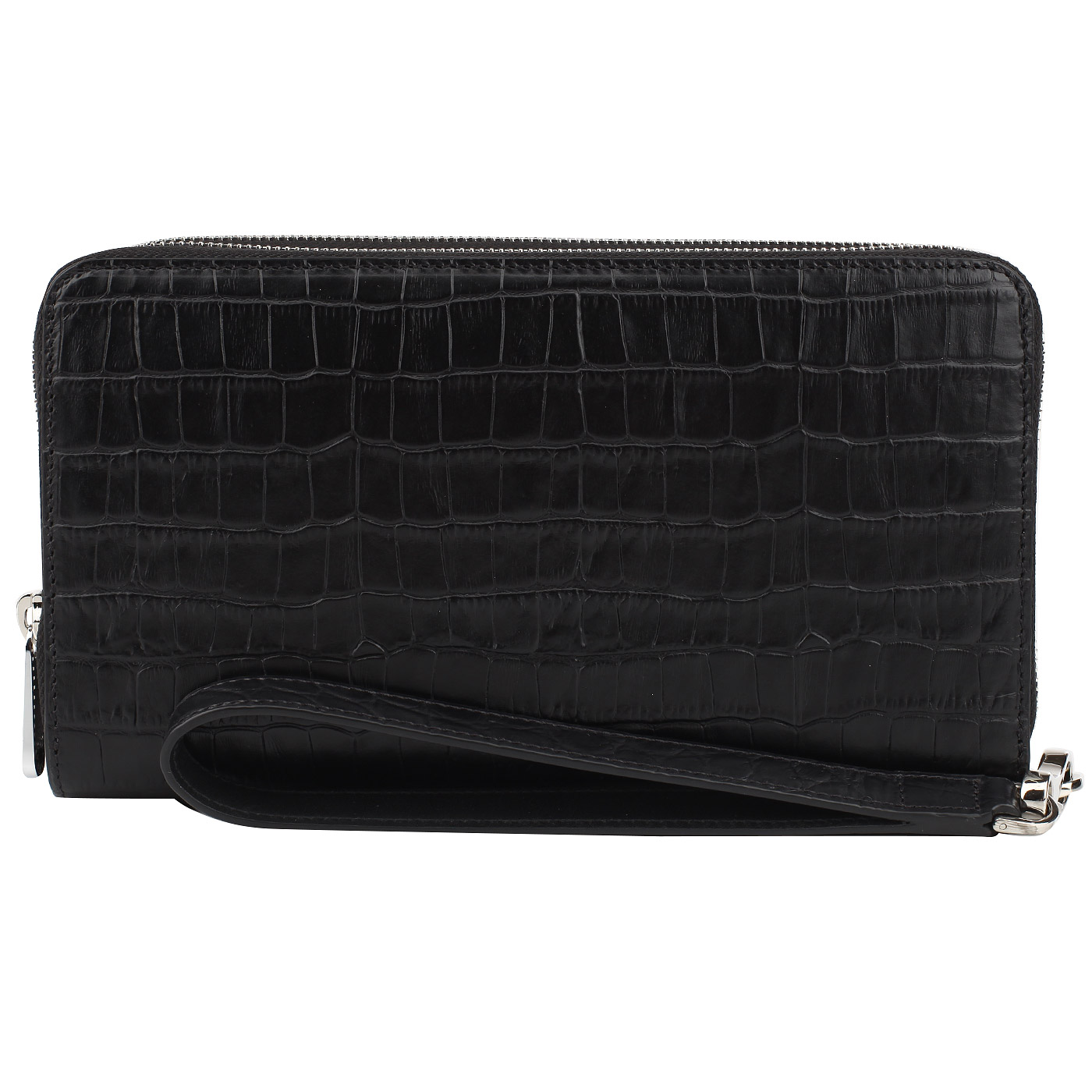 Кожаная барсетка с двумя отделами Neri Karra 