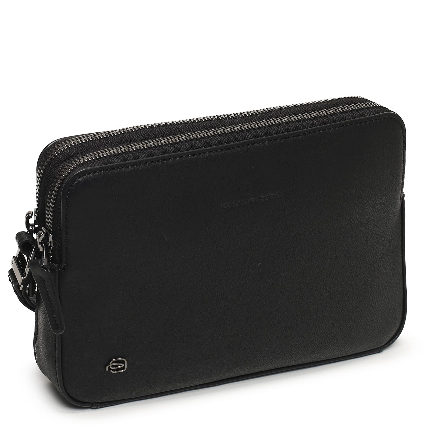 Кожаная визитка Piquadro Black square