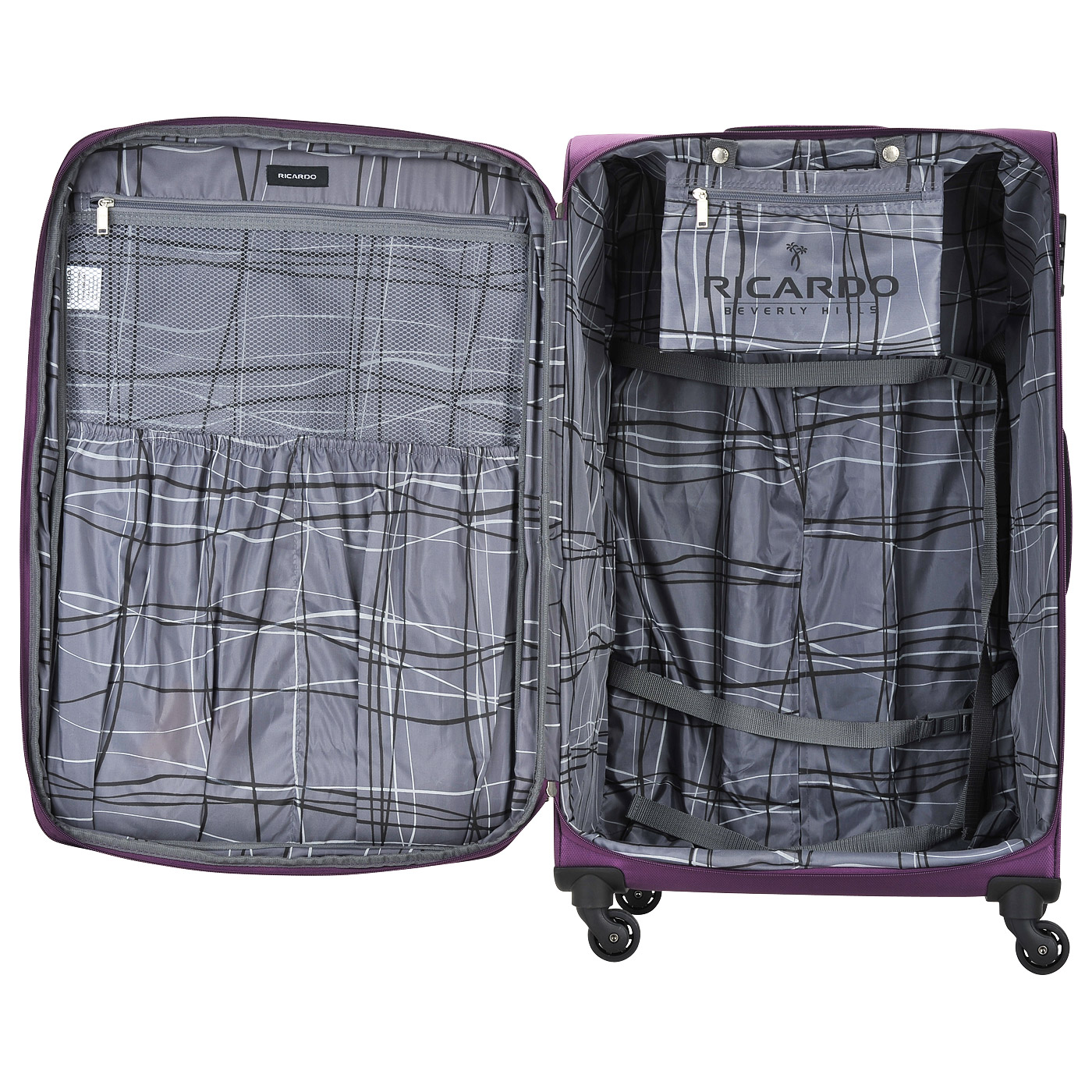 Чемодан средний M тканевый Ricardo Dana Point