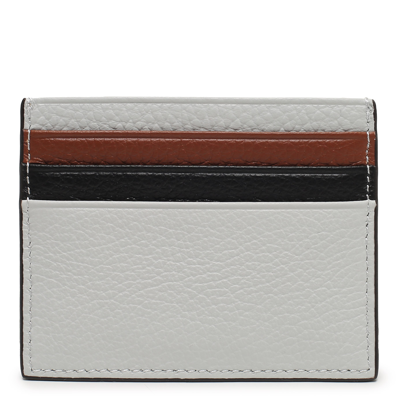 Кожаная визитница Coccinelle Metallic Tricolor