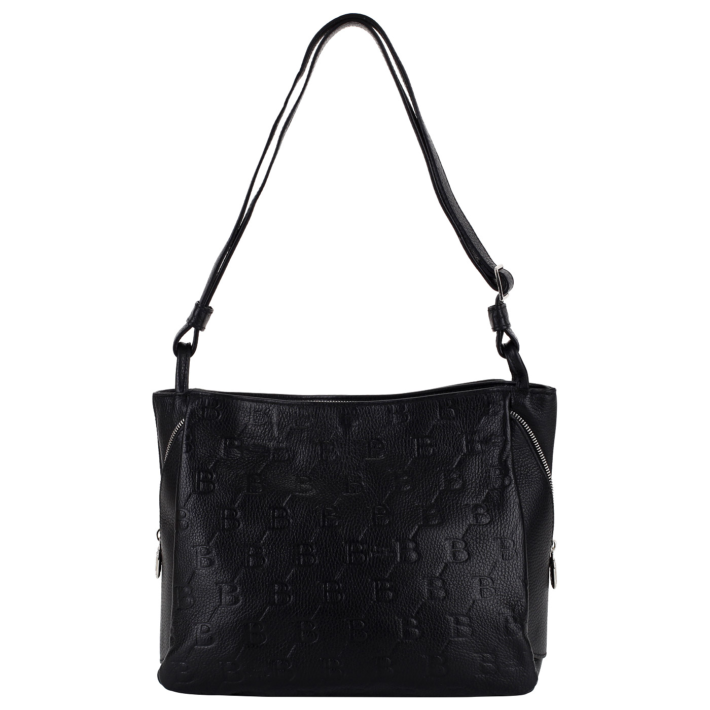 Sara Burglar Черная кожаная сумка