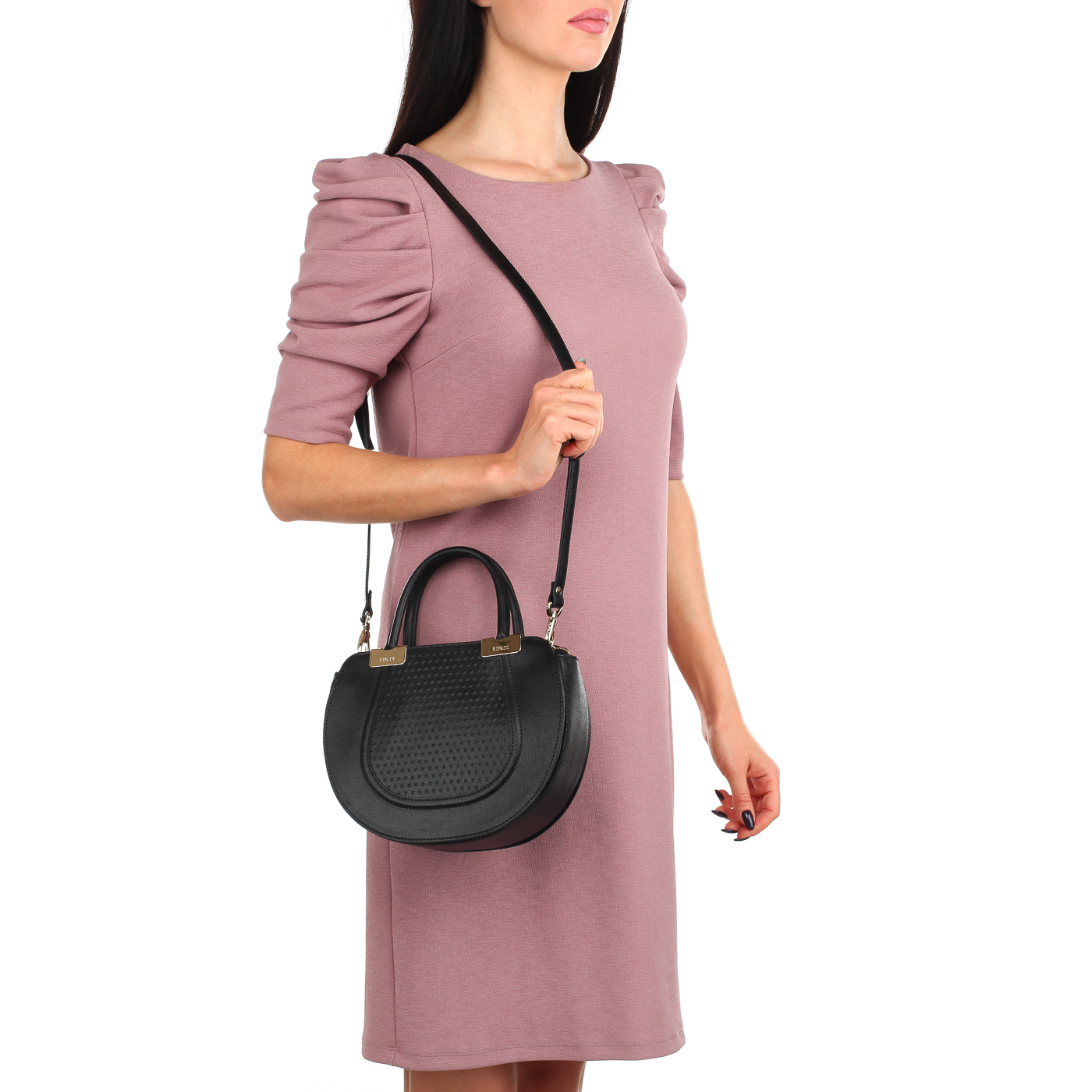 Сумочка-седло на молнии Ripani Califfa