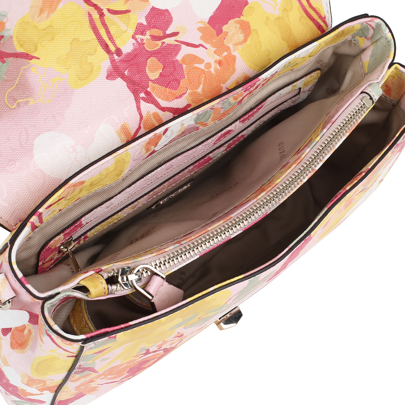 Сумочка с цветочным принтом Guess Shannon