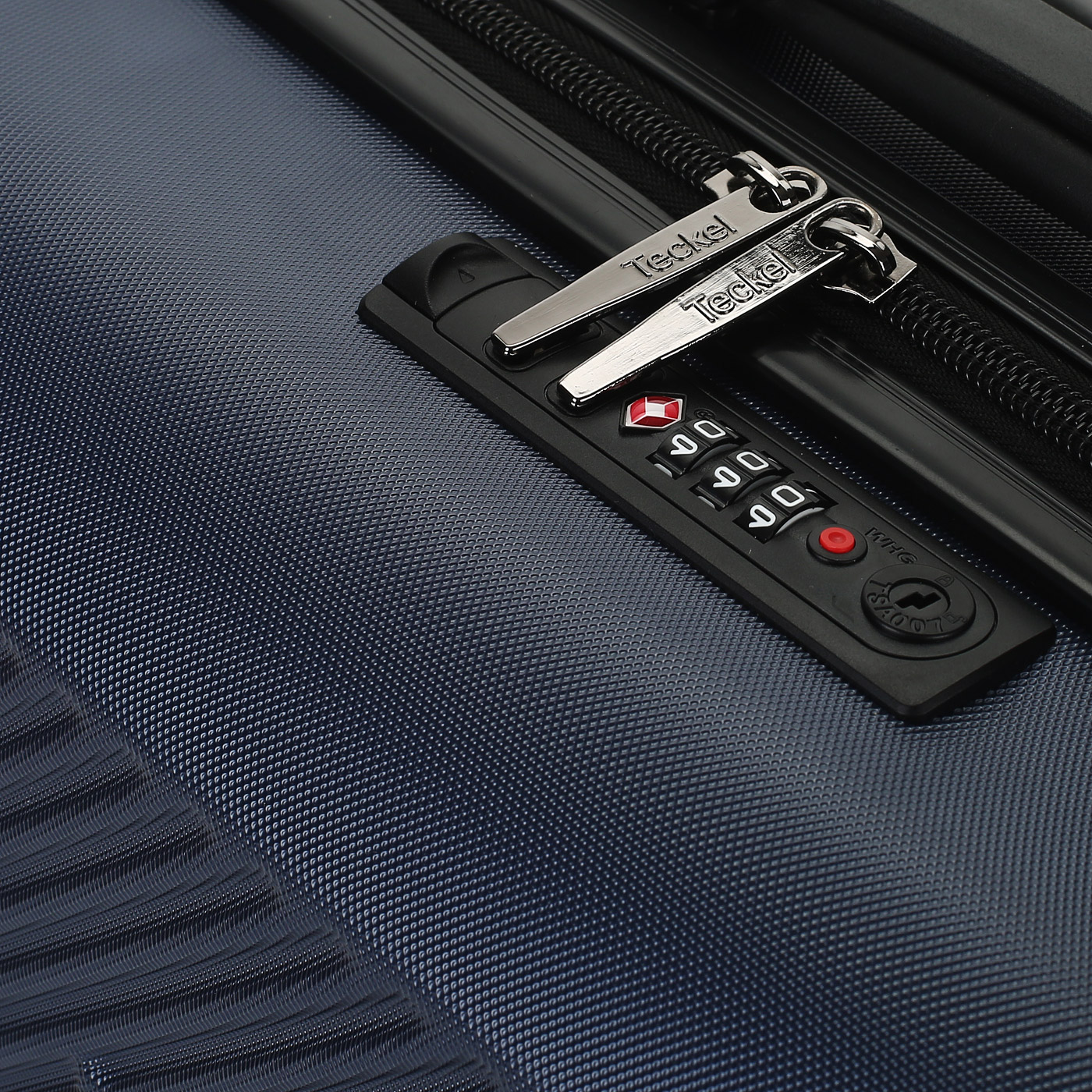 Чемодан маленький S из ABS-пластика с кодовым замком Teckel Crossway