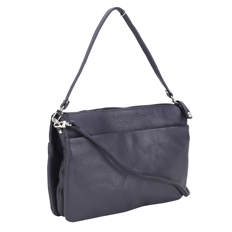 Женская кожаная сумка через плечо Bruno Rossi 