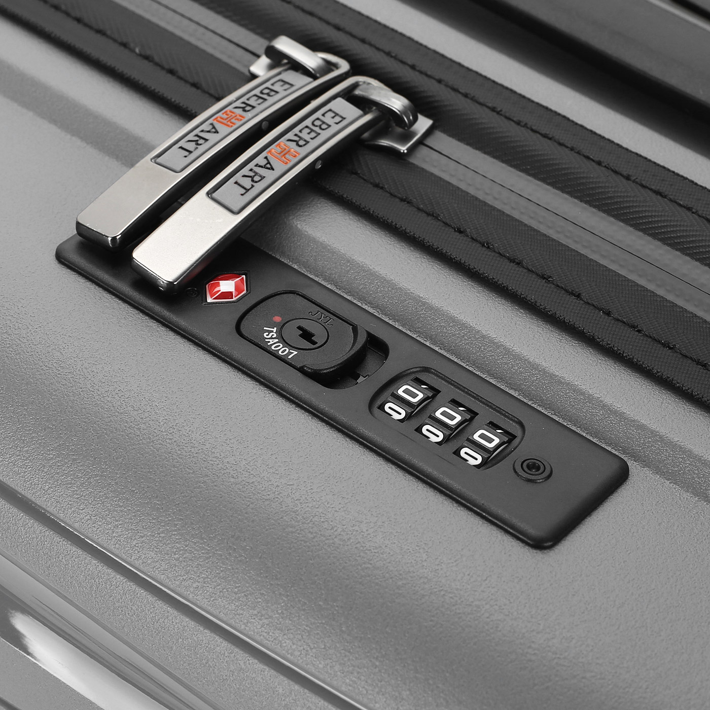 Чемодан для ручной клади из полипропилена с кодовым замком Eberhart Flash