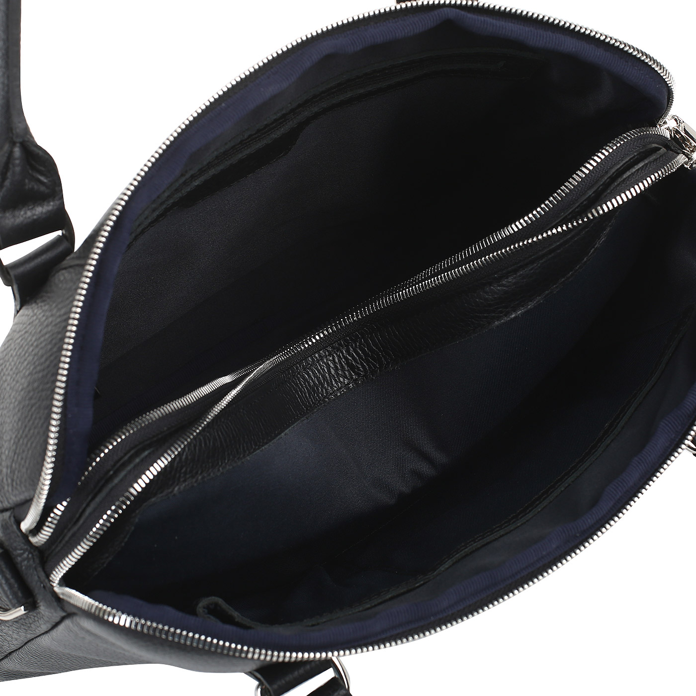 Деловая сумка из зернистой кожи Stevens 