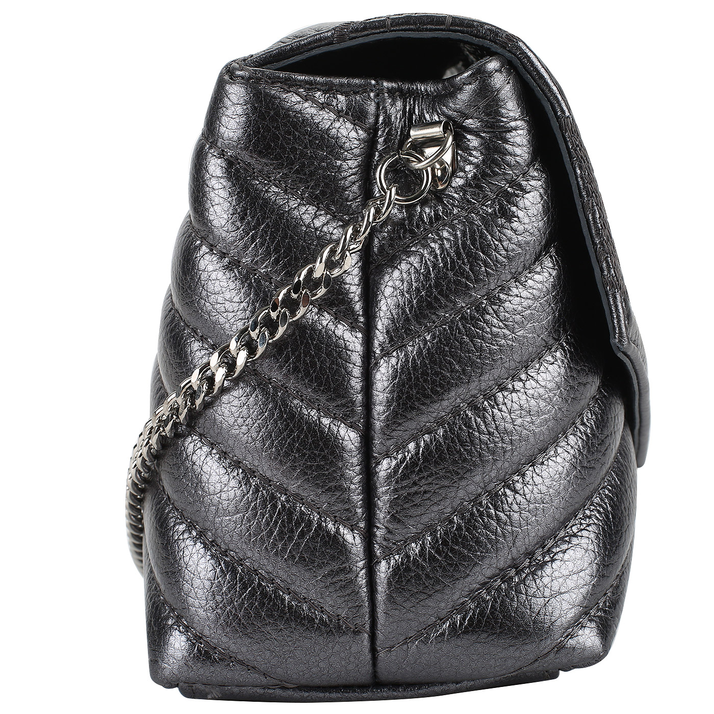 Кожаная сумочка с откидным клапаном Marina Creazioni 