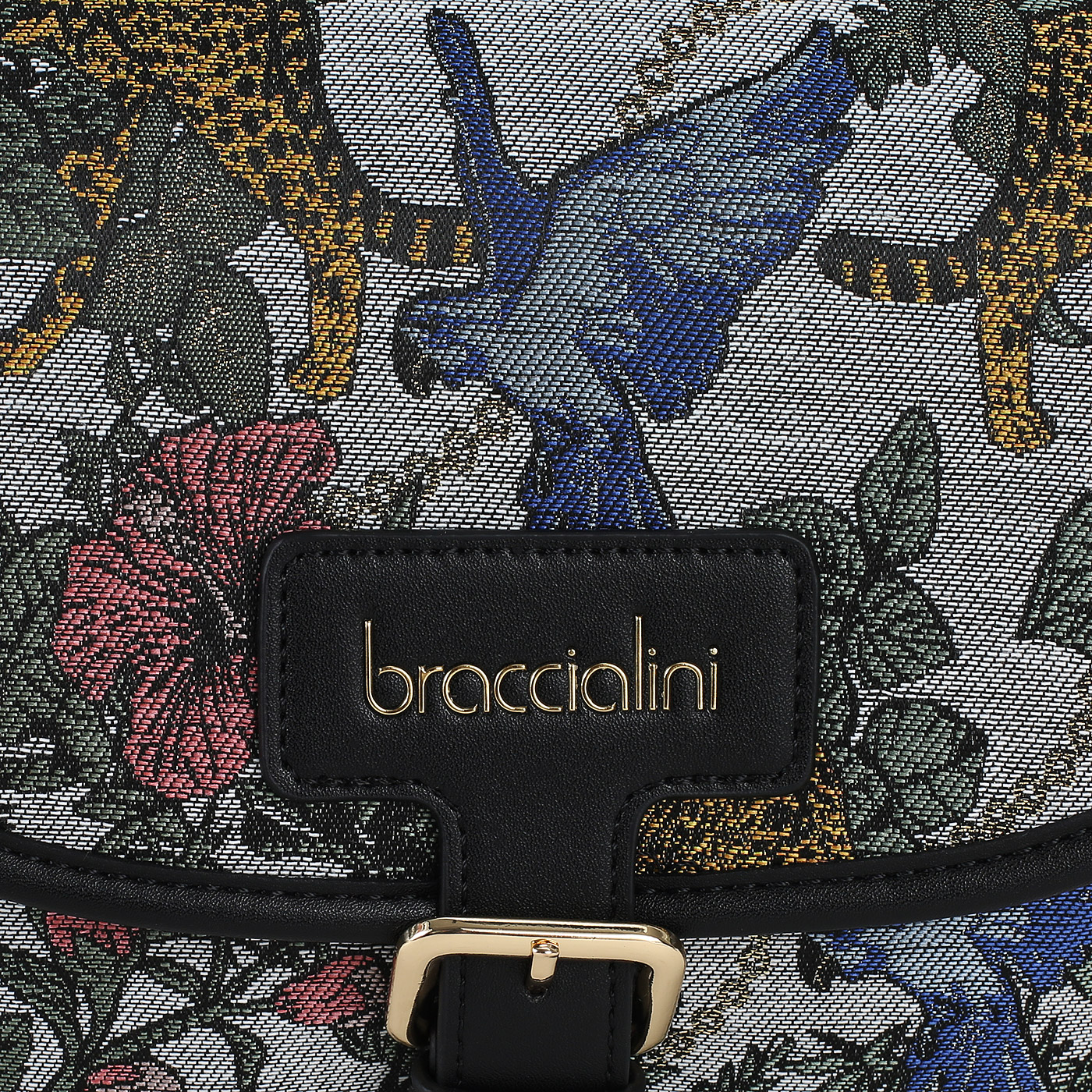 Сумка через плечо Braccialini Jacquard