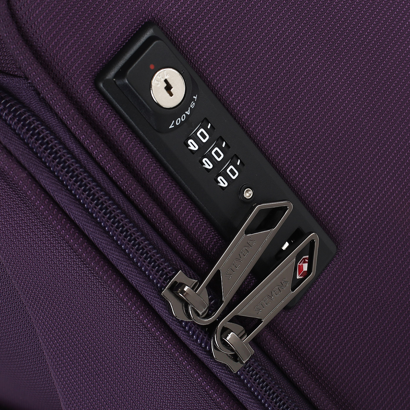 Чемодан маленький S тканевый с кодовым замком Stevens Urban