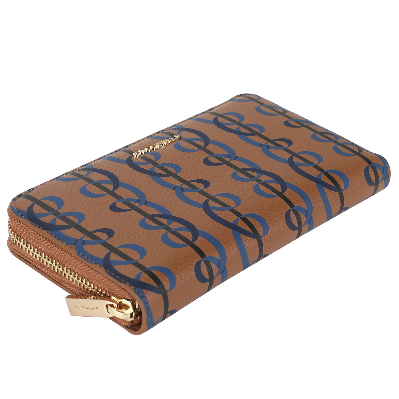 Кожаный кошелек Coccinelle Metallic Ribbon print