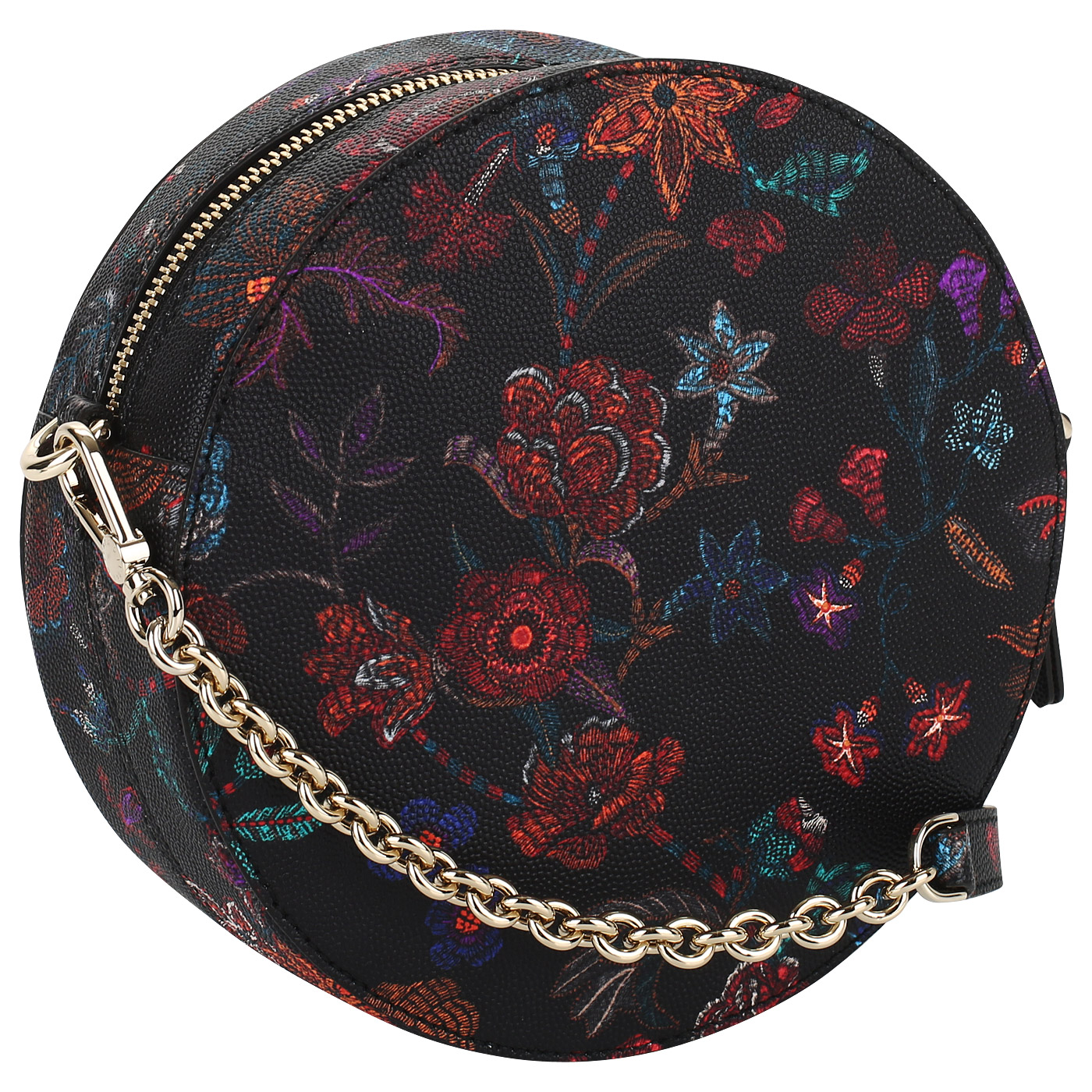 Круглая сумка с принтом Furla Swing