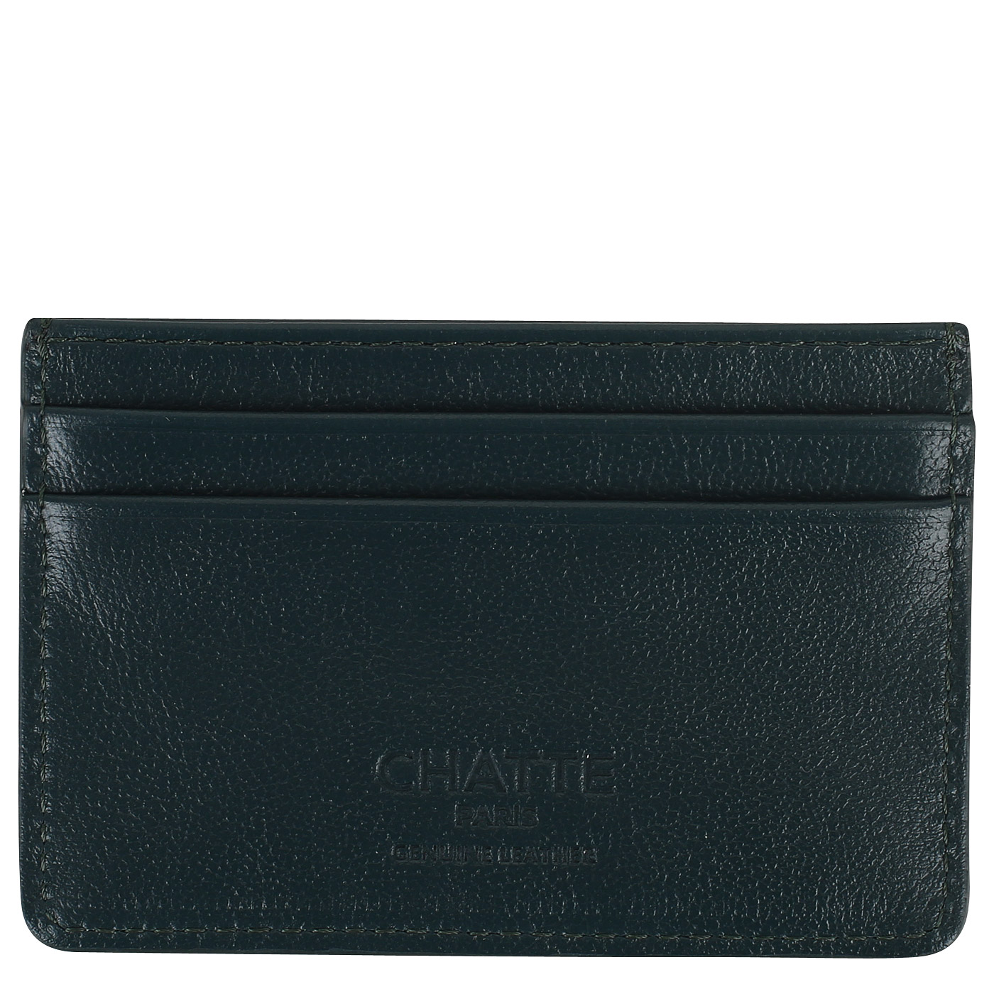 Кожаная визитница Chatte Lion