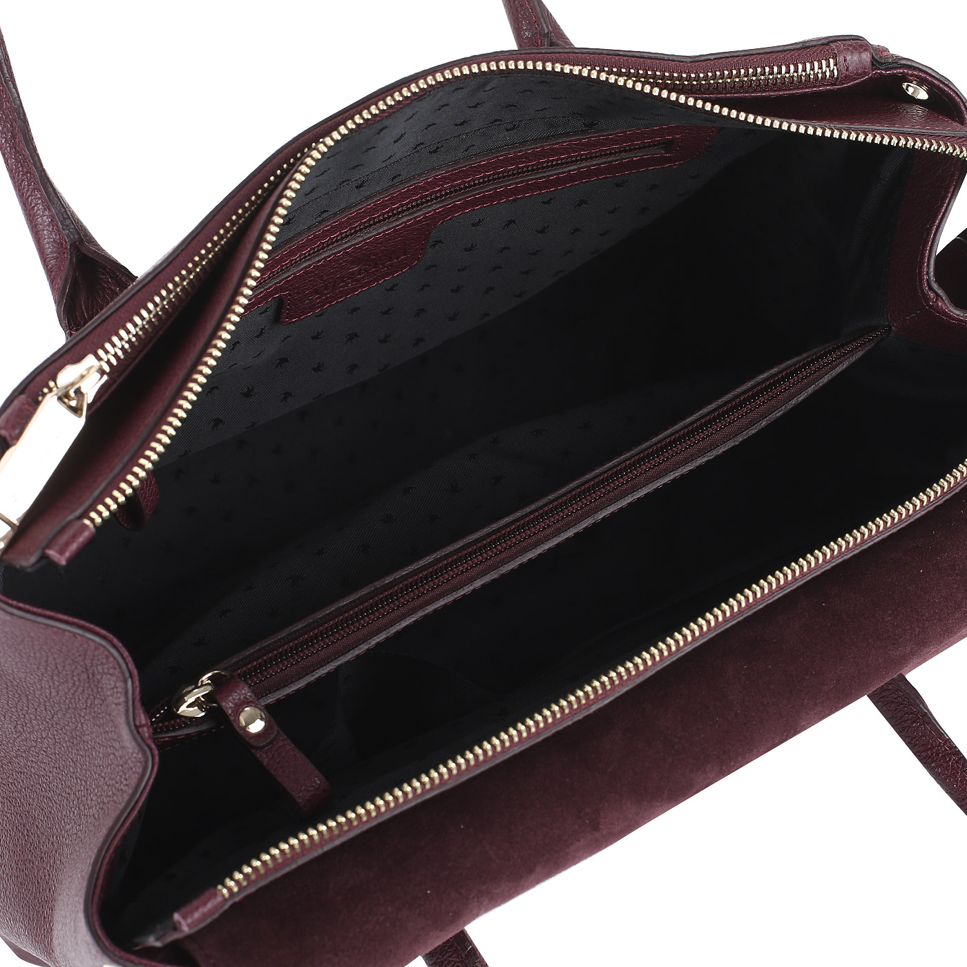 Сумка из кожи и замши Aurelli Soft