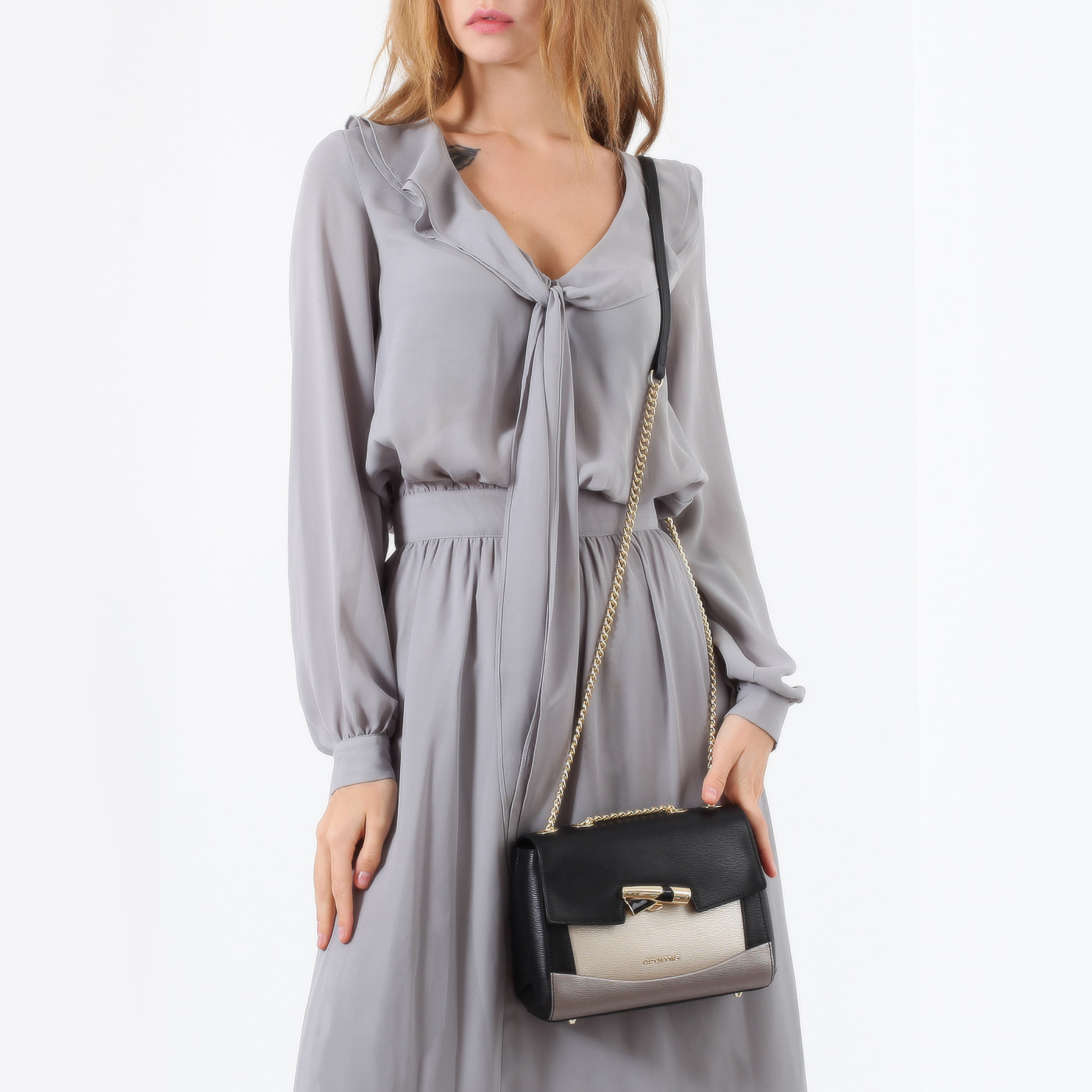 Сумочка с тиснением Cromia Kesi