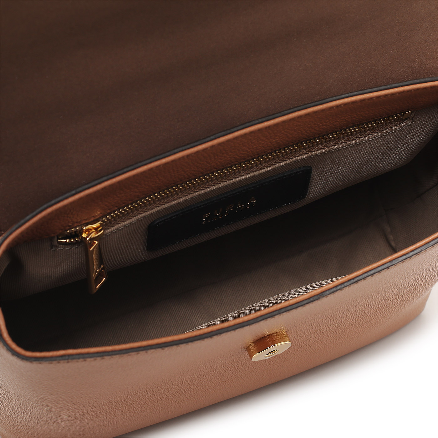 Кожаная сумка Furla Moonlight