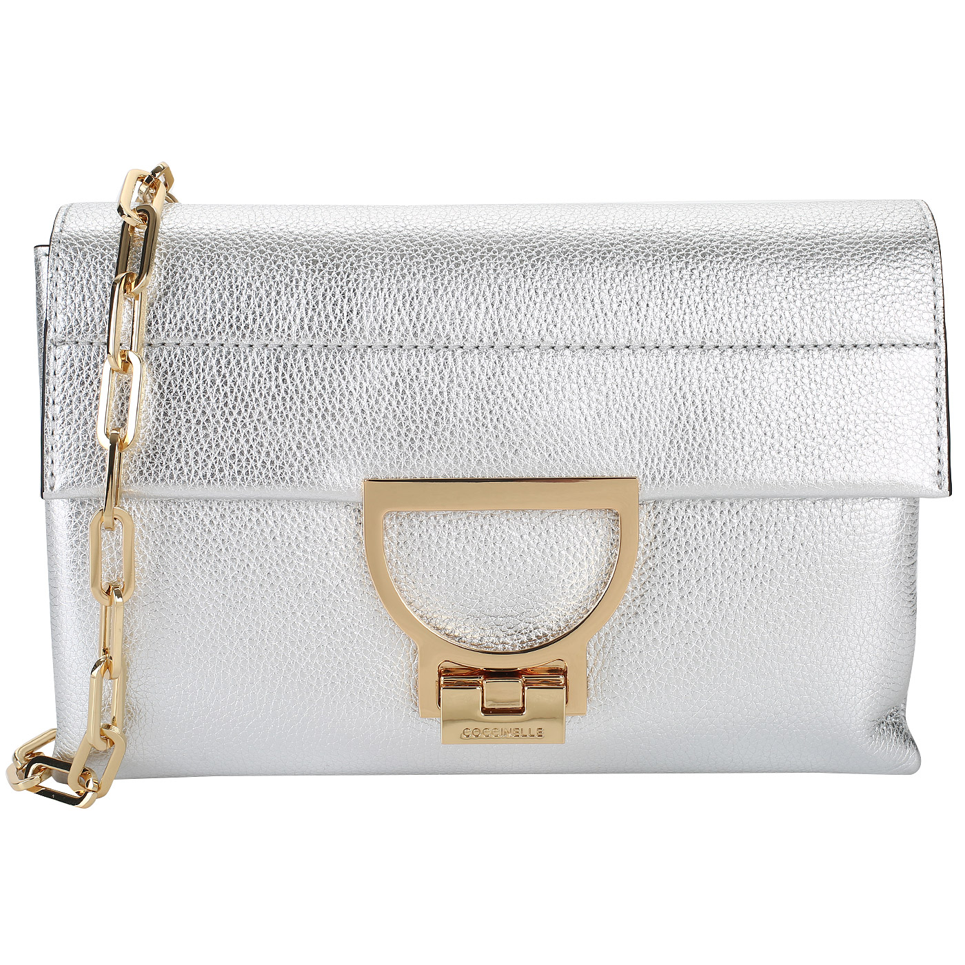 Coccinelle Серебристая сумочка