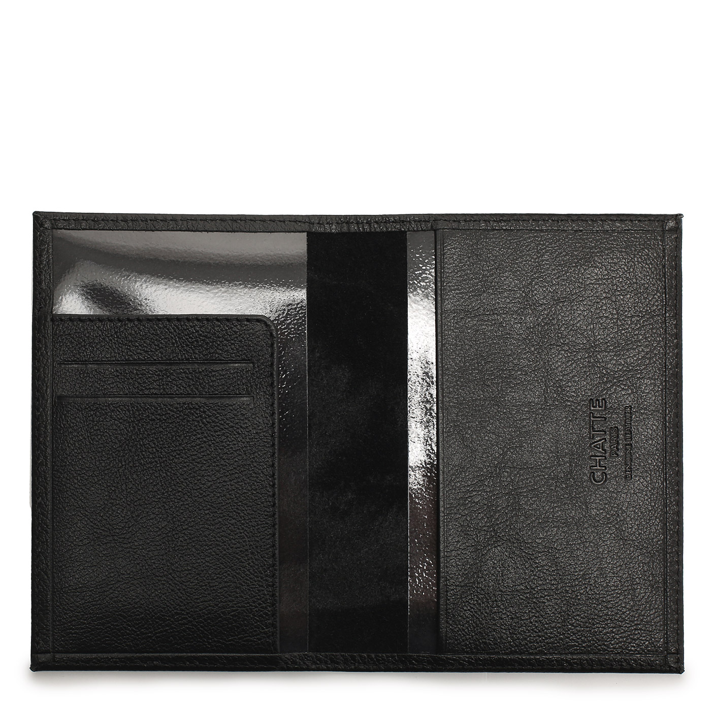 Кожаная обложка для паспорта Chatte Lion