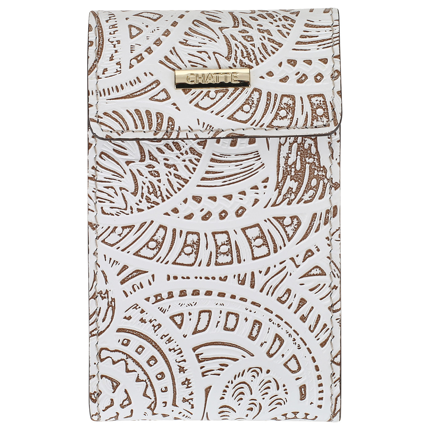 Chatte Визитница с тиснением