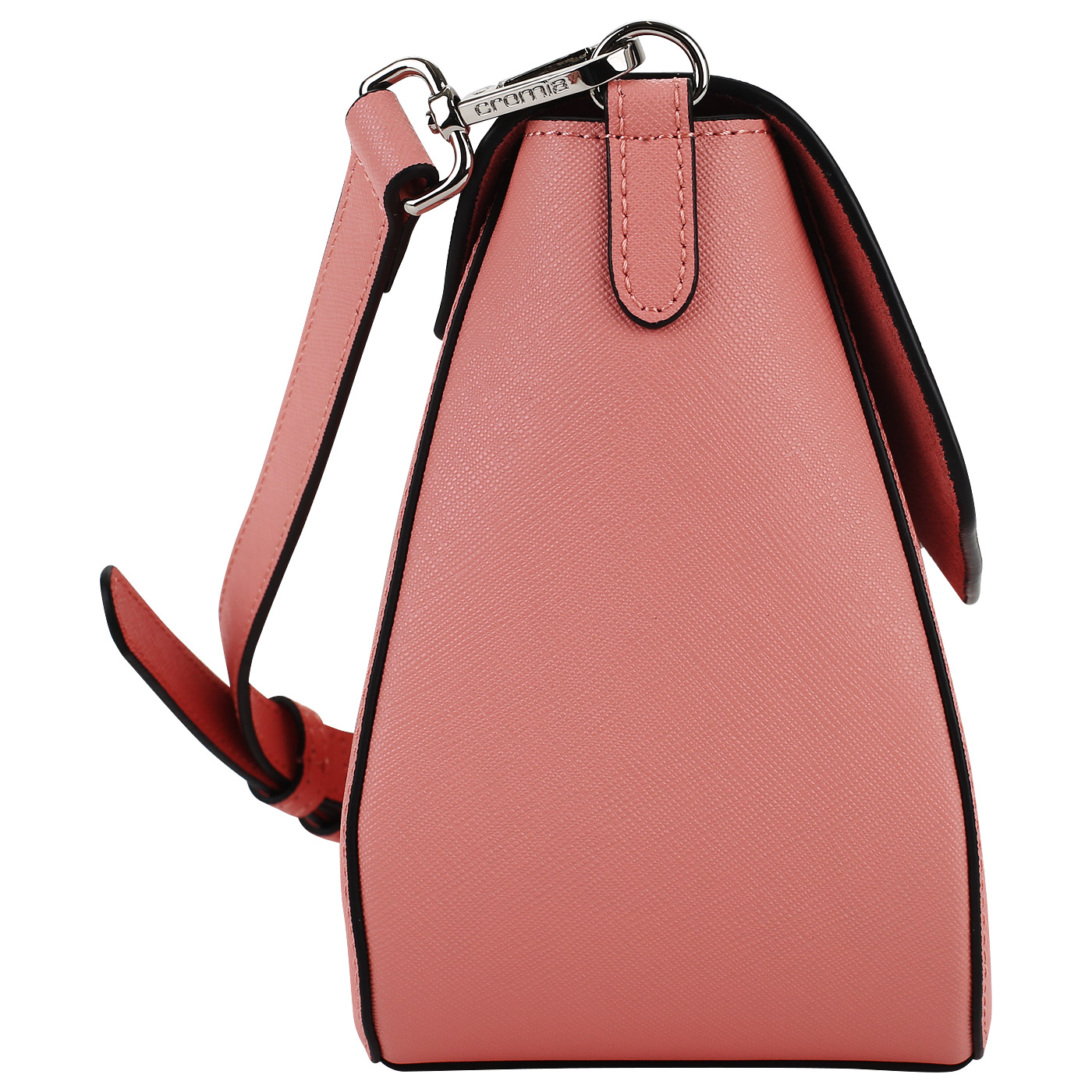 Сафьяновая сумочка с откидным клапаном Cromia Perla