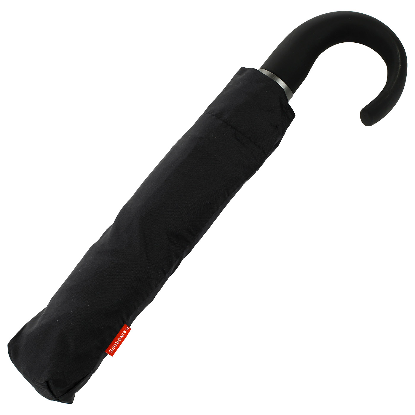 Черный зонт с системой антиветер Raindrops 