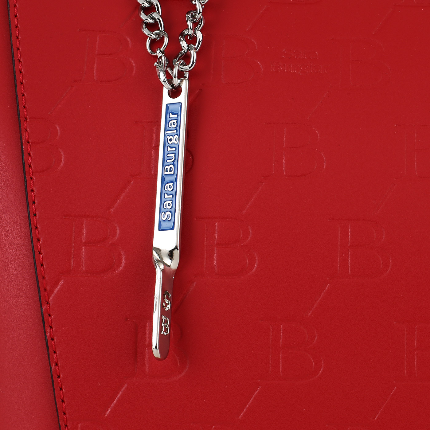 Кожаная сумка на молнии Sara Burglar Diva Person