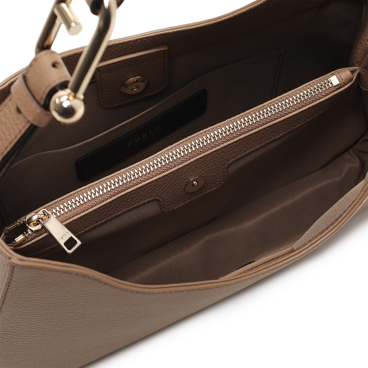 Кожаная сумка Furla Nuvola