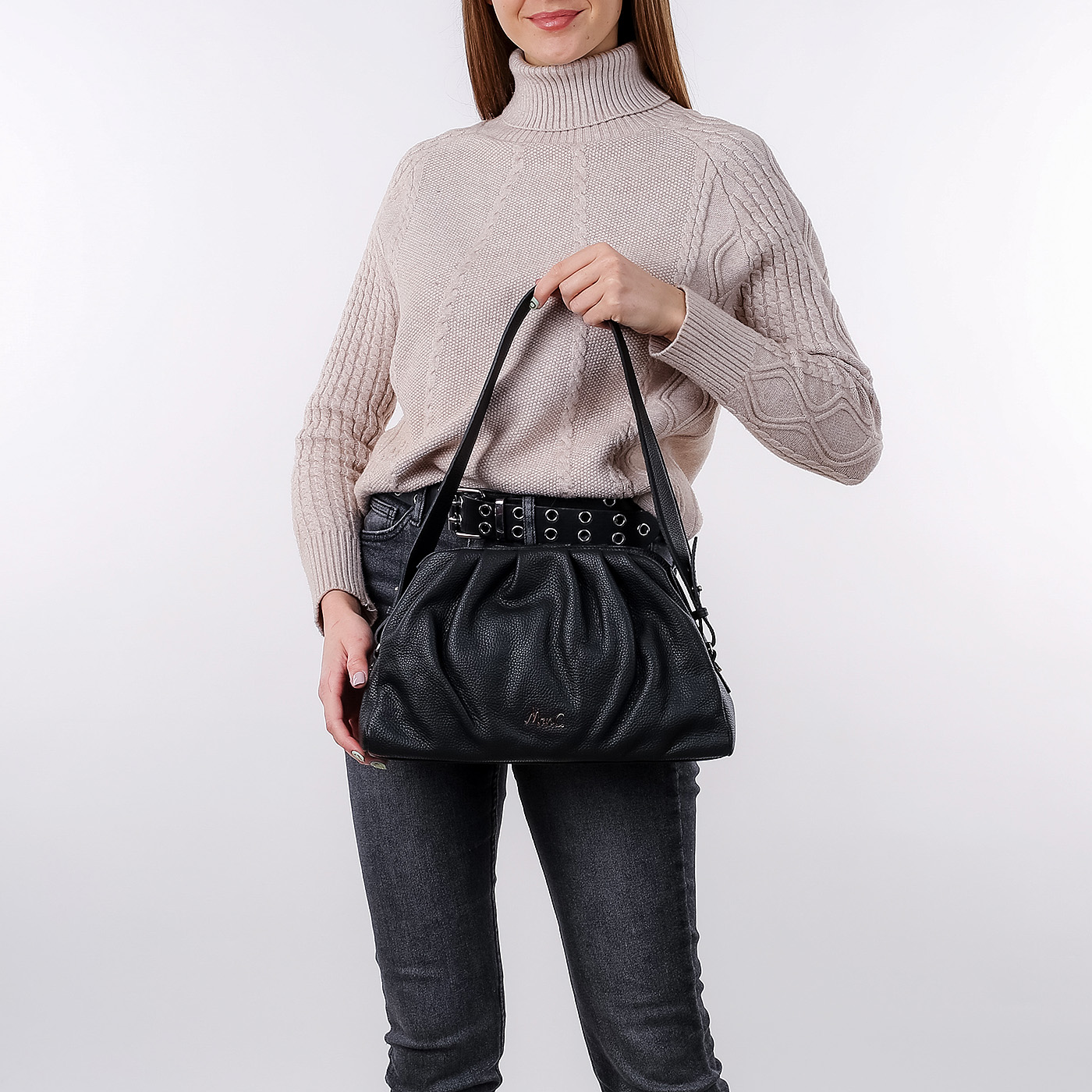 Сумка на двойной молнии Marina Creazioni 