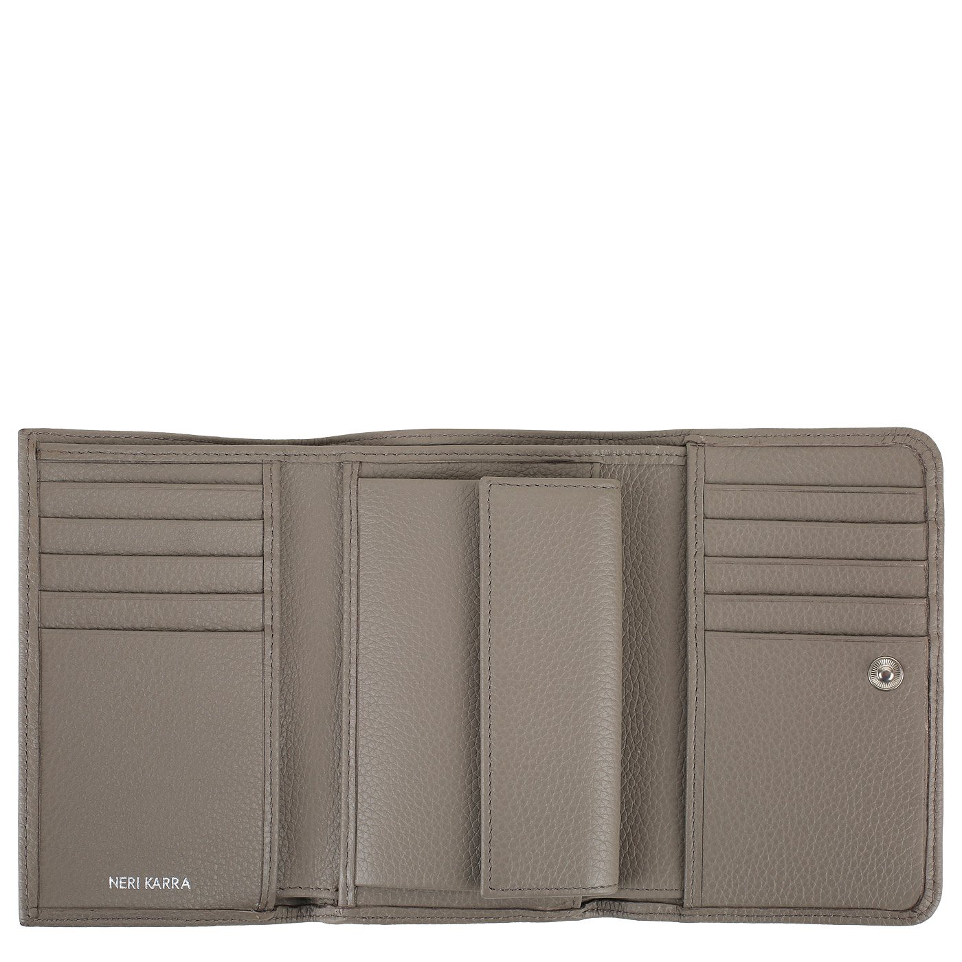 Портмоне складное на кнопке Neri Karra 