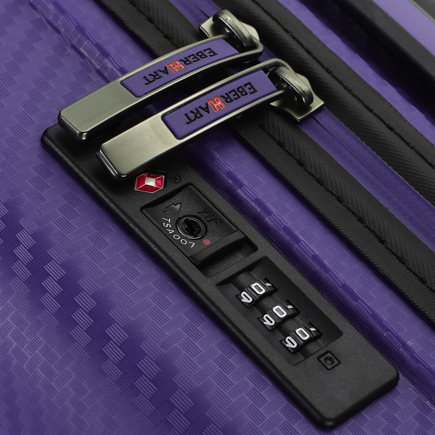 Чемодан для ручной клади из полипропилена с кодовым замком Eberhart Vortex